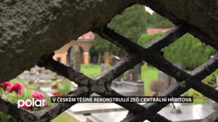 V Českém Těšíně demolují zeď centrálního hřbitova, postaví novou