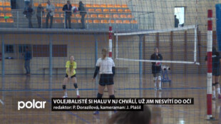 Volejbalistky si halu v Novém Jičíně pochvalují, už jim tu nesvítí do očí