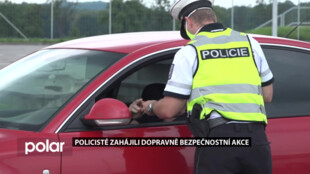 Policisté zahájili dopravně-bezpečnostní akce. Potrvají celé prázdniny