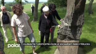 Sochy z landeckých sympozií jsou k vidění v Sochařském parku pod Babí horou v Těrlicku-Hradišti