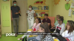 Škodlivý cukr v krvi sráží diabetické děti i díky soutěži