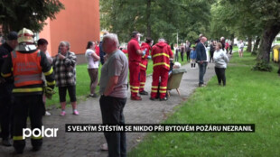 VIDEO: Silná exploze otřásla pětipatrovým domem v Havířově, lidé po výbuchu viděli vyběhnout dva muže