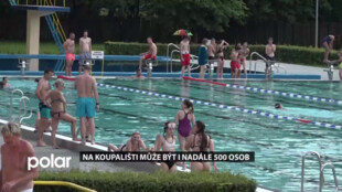 Podle hygieniků může být na koupališti i nadále 500 osob