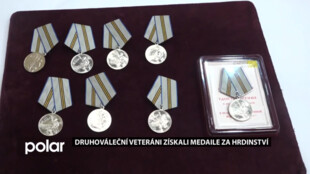 Veteráni z  2. světové války získali medaile za hrdinství, poděkoval jim i generální konzul Ruska