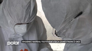 Hygienici nařídili testování všech zaměstnanců OKD