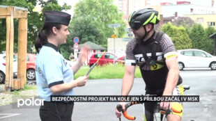 DOPRAVNÍ REVUE: Bezpečnostní projekt Na kole jen s přilbou začal i v MSK