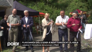 Flascharův důl u Oder je nový turistický cíl kraje, jeho zpřístupnění trvalo šest let