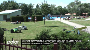 Bruntálské městské koupaliště je v provozu, čeká jen na letní počasí