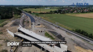 Stavba obchvatu Frýdku-Místku probíhá podle plánu