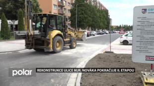 Na Jihu přibylo parkovacích míst. Skončila I. etapa rekonstrukce ulice Mjr. Nováka