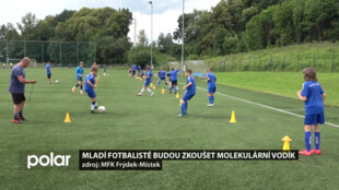 Fotbalisté Frýdku-Místku budou jako první mládežnický klub v Česku užívat Molekulární vodík. Má urychlit regeneraci a zvýšit výkon