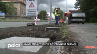 Frýdek-Místek opravuje další část zábradlí na Hlavní třídě