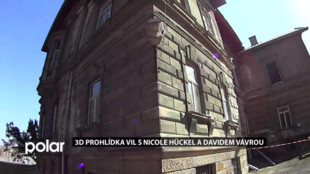 3D prohlídka vil s Nicole Hückel a Davidem Vávrou