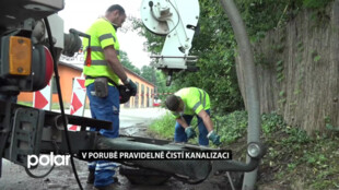 Deště přidávají práci TS v Porubě. Častěji čistí ucpanou kanalizaci