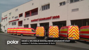 Hasiči dostali nové zásahové vozy. Pokryjí celý MS kraj