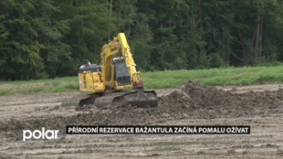 Rekonstrukce přírodní rezervace Bažantula bude letos dokončena