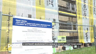 Další bytové domy v Ostravě-Mariánských Horách se dočkají zateplení