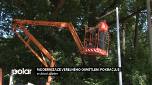 Práce na modernizaci veřejného osvětlení nikdy nekončí