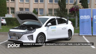 Radnice v Havířově obohatila vozový park o elektromobily. Chce rozšířit i dobíjecí stanice