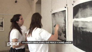 Studenti  Ateliéru grafiky OU obhajovali své práce v Domě umění v Opavě