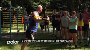 O sportovní tábor v Beskydech byl velký zájem, nechyběl badminton ani kondiční trénink