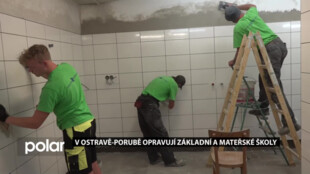 Stavební práce finišují. Prázdniny patří v Ostravě-Porubě opravám škol a školek