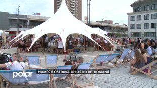 Třetí sousedská slavnost. Náměstí Ostrava-Jih se díky Retrománií vrátilo do 70. let