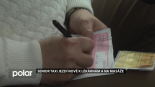 Senior taxi jezdí na více míst, nově také k lékárnám a na masáže