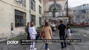 Technotrasa ještě v září a říjnu odhalí tajemství textilek, litiny a smaltu