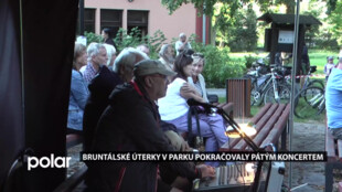 Páté „Bruntálské úterý“ zakončilo sérii minifestivalů v městském parku