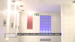 Krytý bazén v Novém Jičíně v září otevírá s novými sprchami a párou