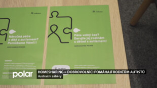 Homesharing = dobrovolníci pomáhají rodičům autistů, rodiny o ně mají velký zájem