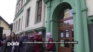 Děti se vrátily do škol ve Studénce, nejvíce se těšili malí prvňáčci