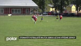 Stonavští fotbalisté mají za sebou už dva vítězné zápasy