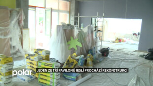 Jeden ze tří pavilonů Jeslí Frýdek-Místek prochází rekonstrukcí