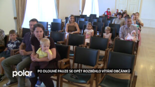 Po dlouhé pauze začal Frýdek-Místek opět vítat nové občánky města