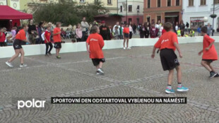 Vybíjená na náměstí zahájila Den sportu v Bruntále