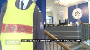 Opilý muž rozlil benzin na policejním okrsku a chtěl ho zapálit