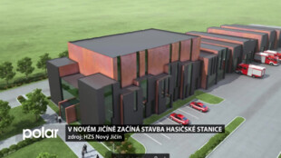 Začíná stavba nové hasičské stanice v Novém Jičíně, pozemky darovalo státu město