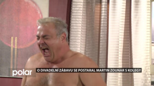 Martin Zounar s hereckými kolegy bavili vyprodaný sál