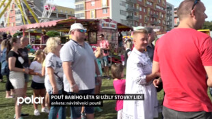 V Ostravě-Porubě se lidé bavili na tradiční Pouti babího léta