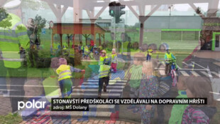 Stonavští předškoláci se vzdělávali na dopravním hřišti