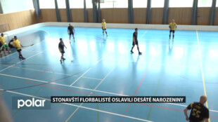 Stonavští florbalisté oslavili desáté narozeniny