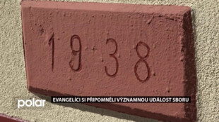 Slavnost posvěcení základního kamene evangelického kostela