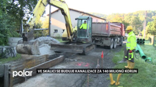 Ve Skalici se buduje kanalizace za 140 milionů korun. Frýdek-Místek potřebuje, aby se na ni napojilo co nejvíce lidí