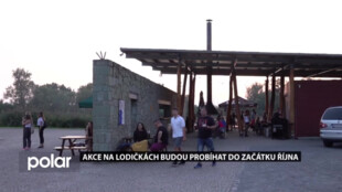 Akce ve volnočasovém areálu Loděnice budou probíhat do začátku října