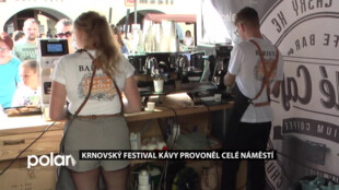 Krnov provoněla káva. Coffee festival pod širým nebem přilákal tisíce lidí