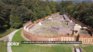 Lidem se po rekonstrukci opět otevřela akropole archeoparku