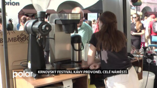 Vůně kávy na největším kávovém festivalu se nesla krnovským náměstím