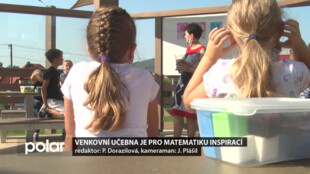 Venkovní učebna v Novém Jičíně je nápovědou pro geometrii